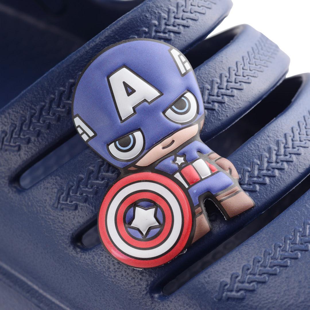 Chinelo Clog Havaianas Infantil Marvel Capitão América Marinho - Image 7
