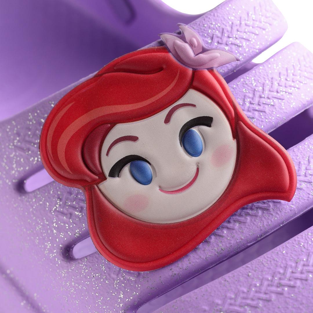 Chinelo Clog Havaianas Infantil Princesa Ariel Roxo - Image 7