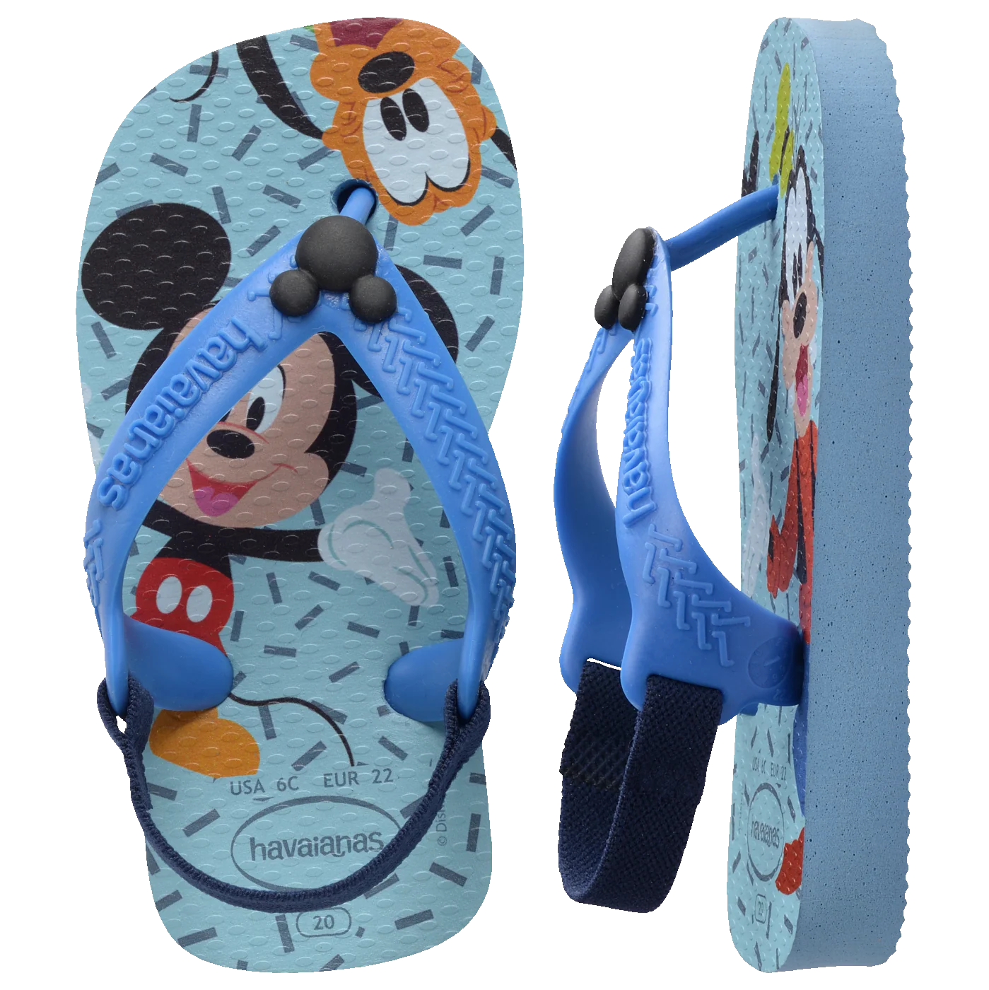 Chinelo Havaianas Baby Disney Classicos Mickey & Pateta - Image 5