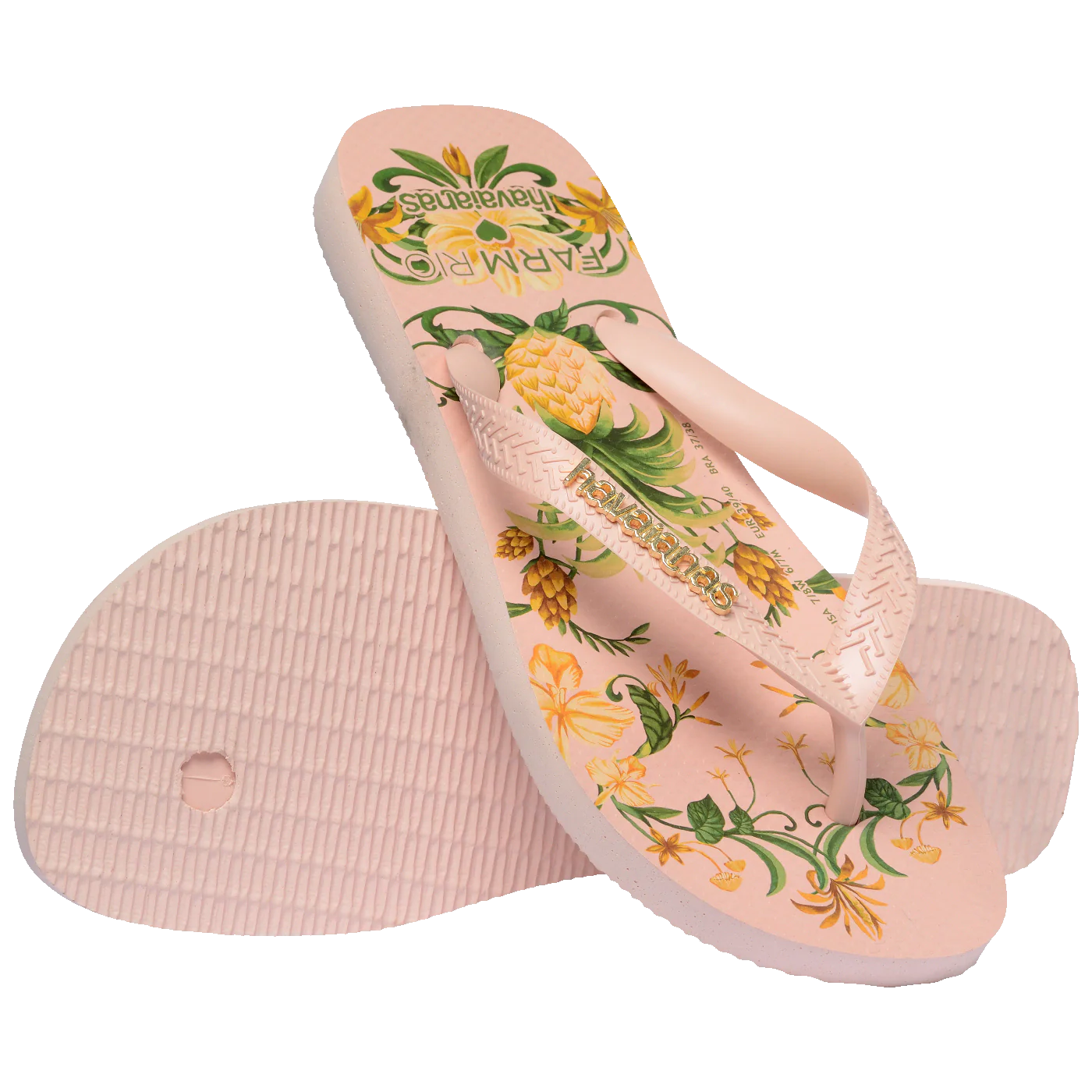 Chinelo Havaianas Farm Beleza de Abacaxi - Image 3