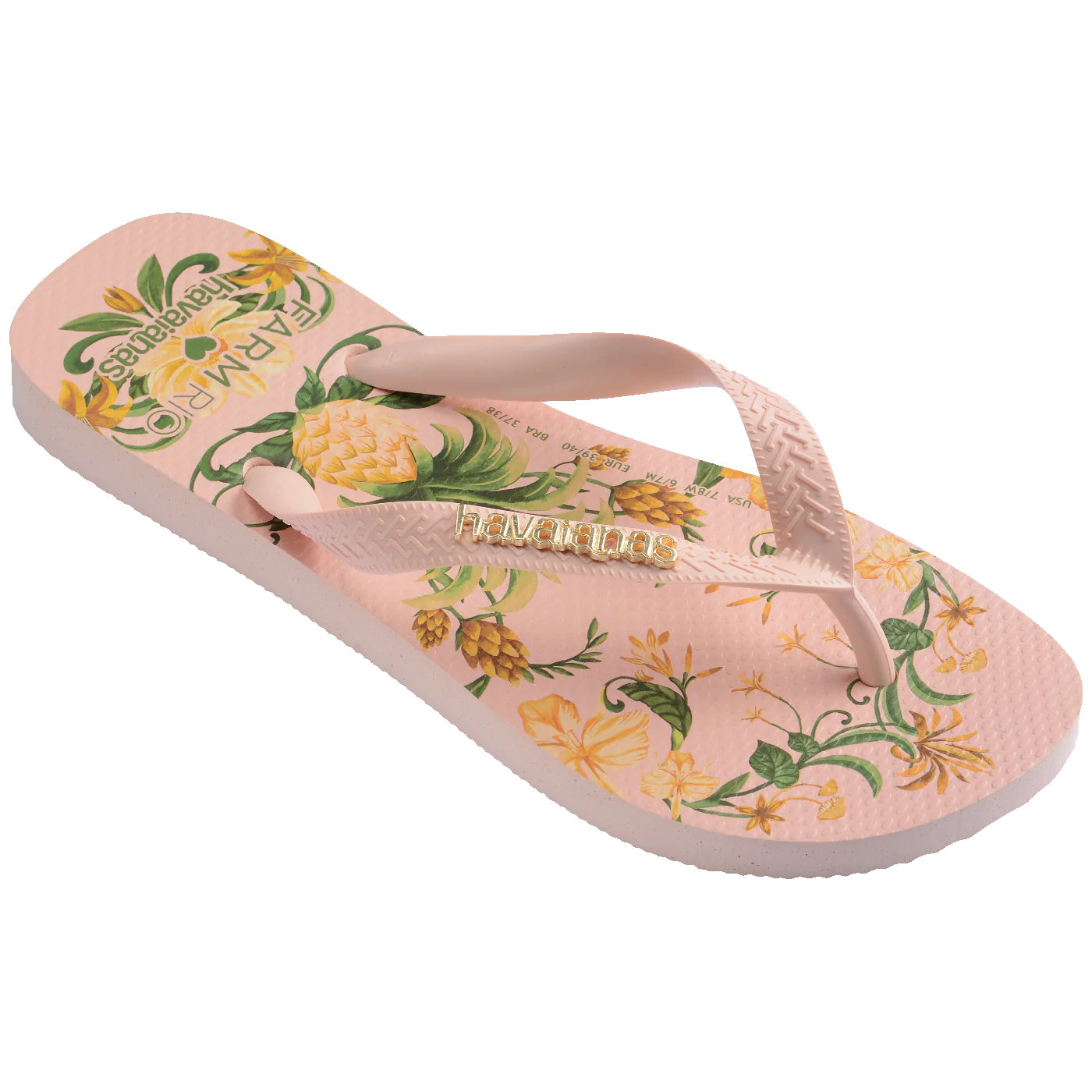 Chinelo Havaianas Farm Beleza de Abacaxi - Image 4