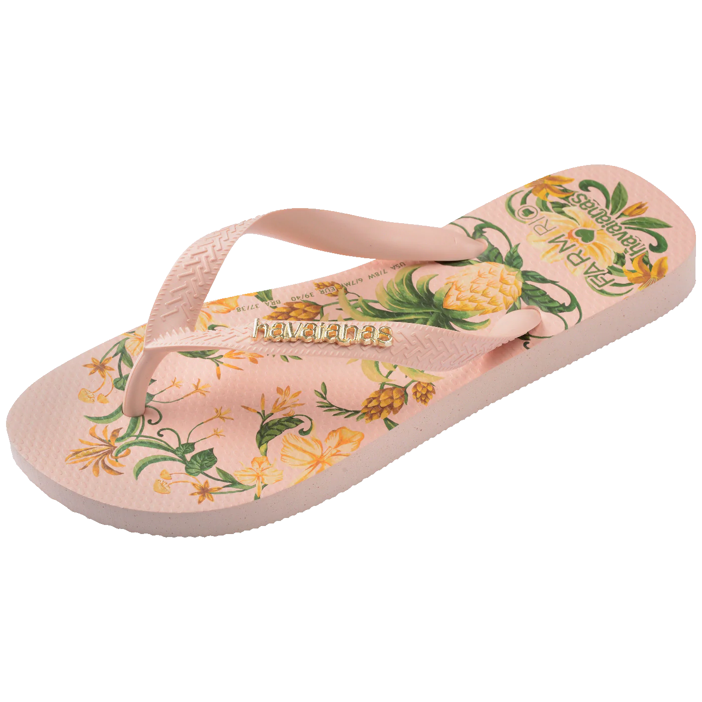 Chinelo Havaianas Farm Beleza de Abacaxi - Image 6