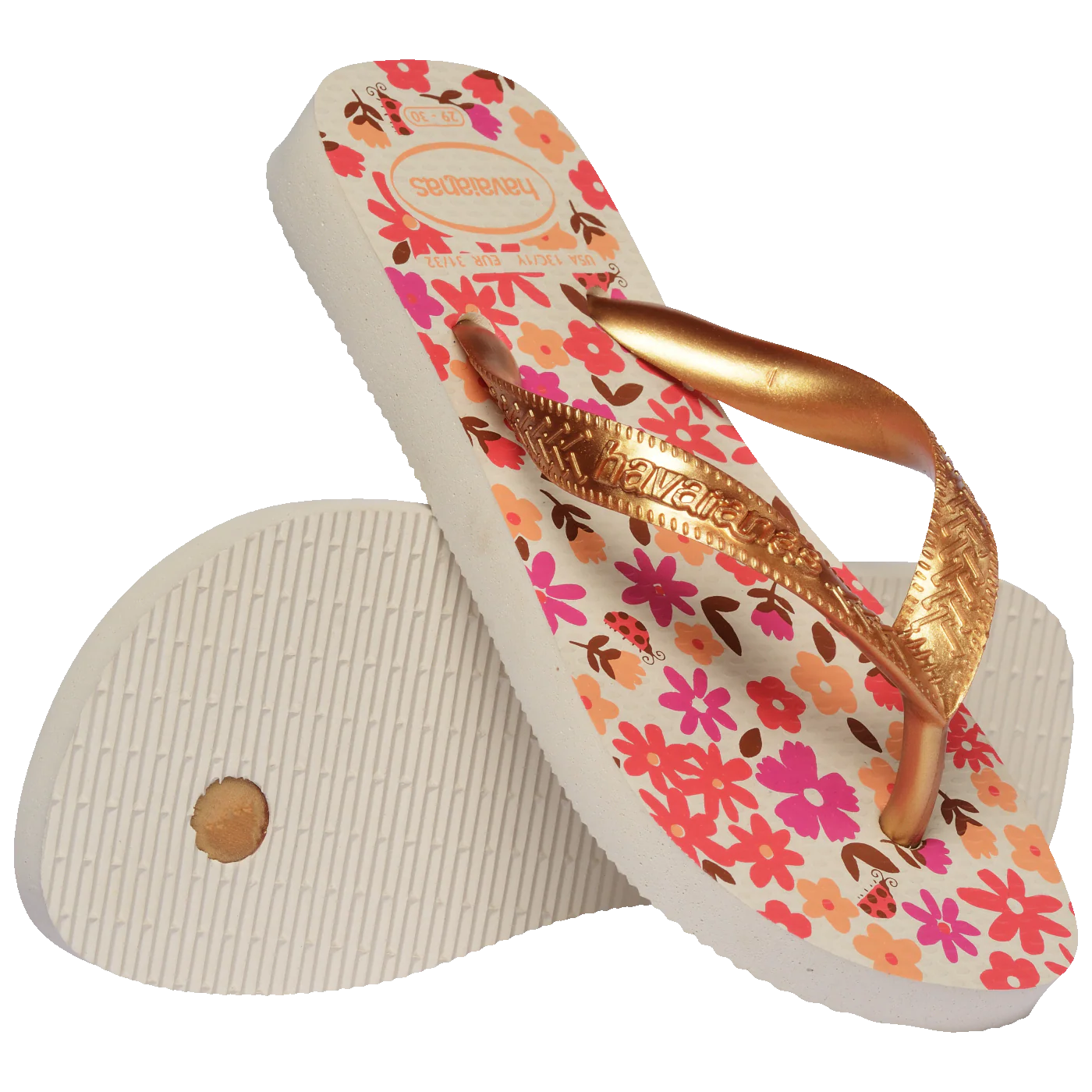 Chinelo Havaianas Infantil Flores - Image 5