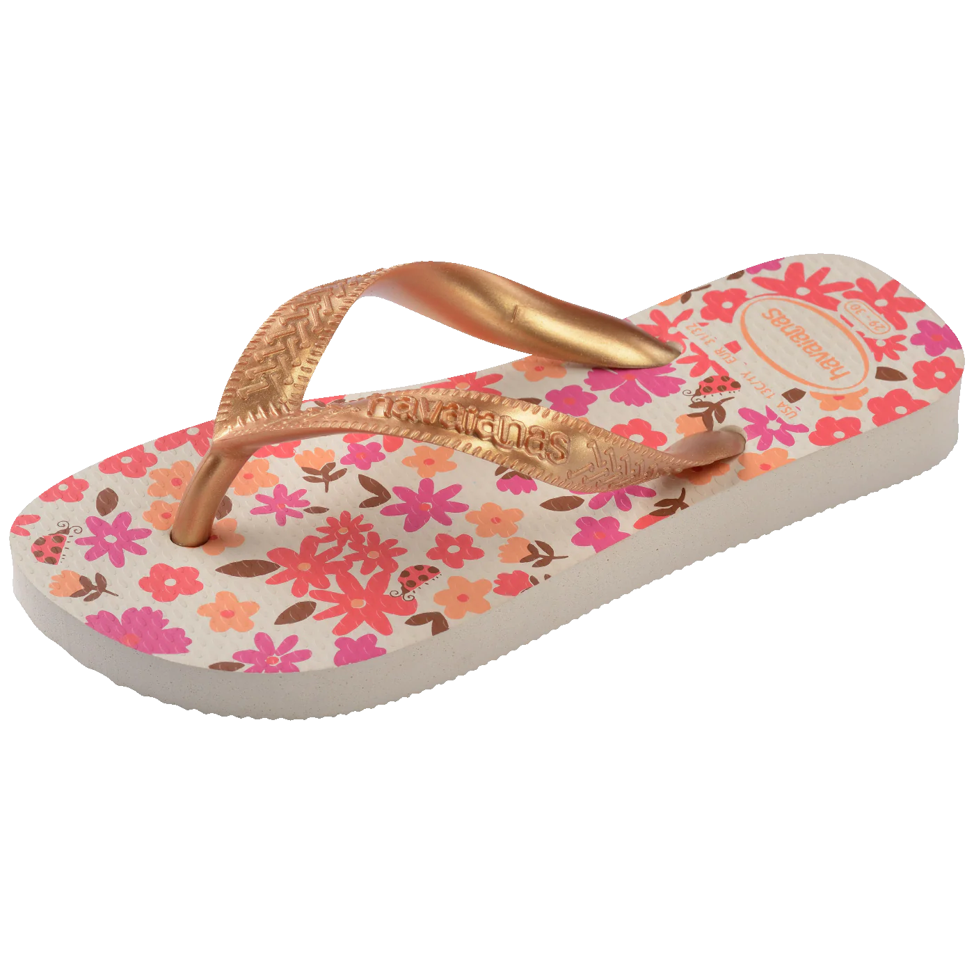 Chinelo Havaianas Infantil Flores - Image 6