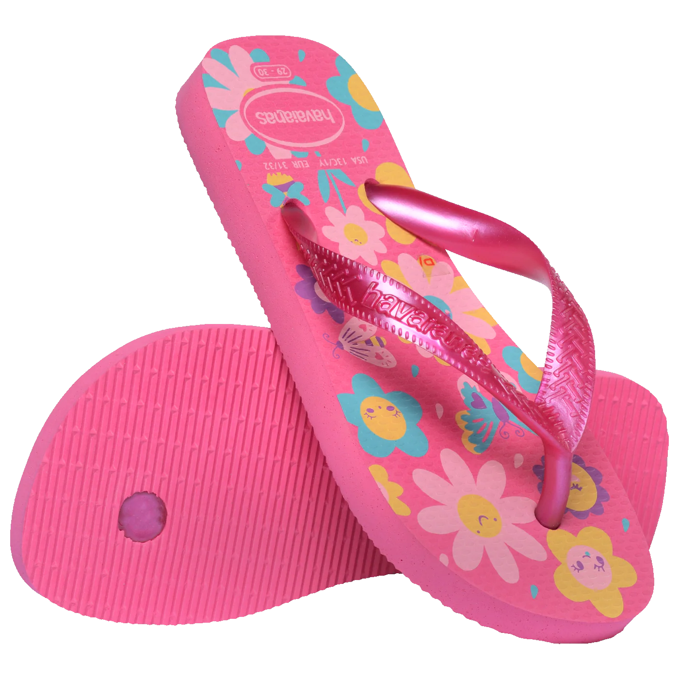 Chinelo Havaianas Infantil Flores - Image 4
