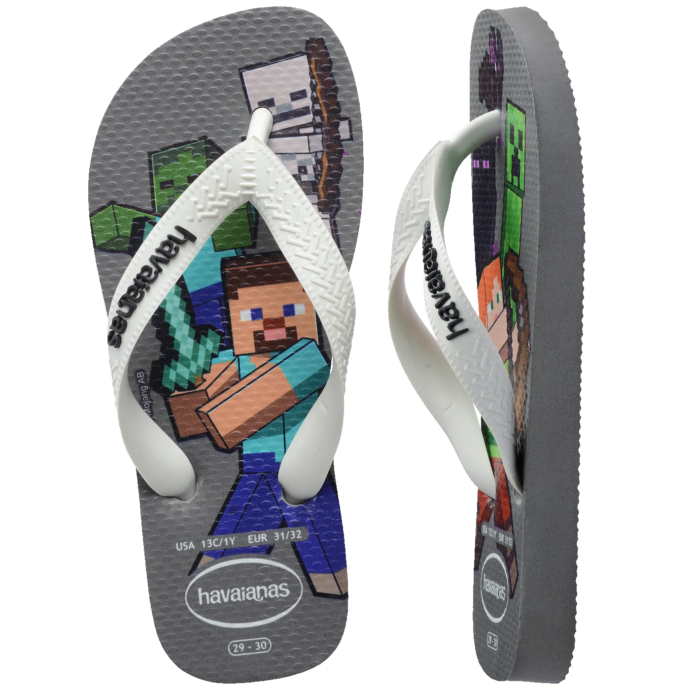 Chinelo Havaianas Infantil Minecraft - Image 5