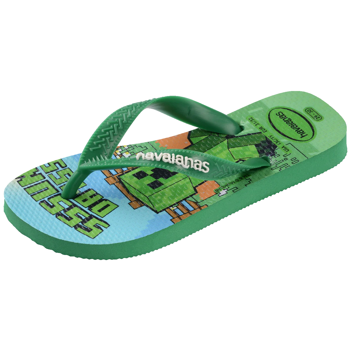 Chinelo Havaianas Infantil Minecraft - Image 4