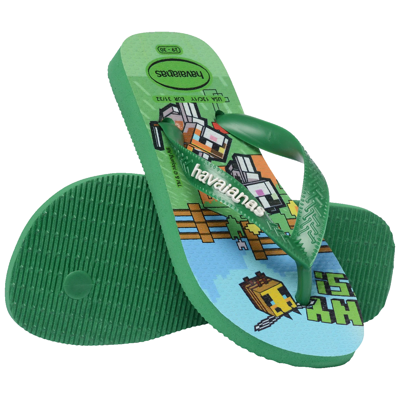 Chinelo Havaianas Infantil Minecraft - Image 5