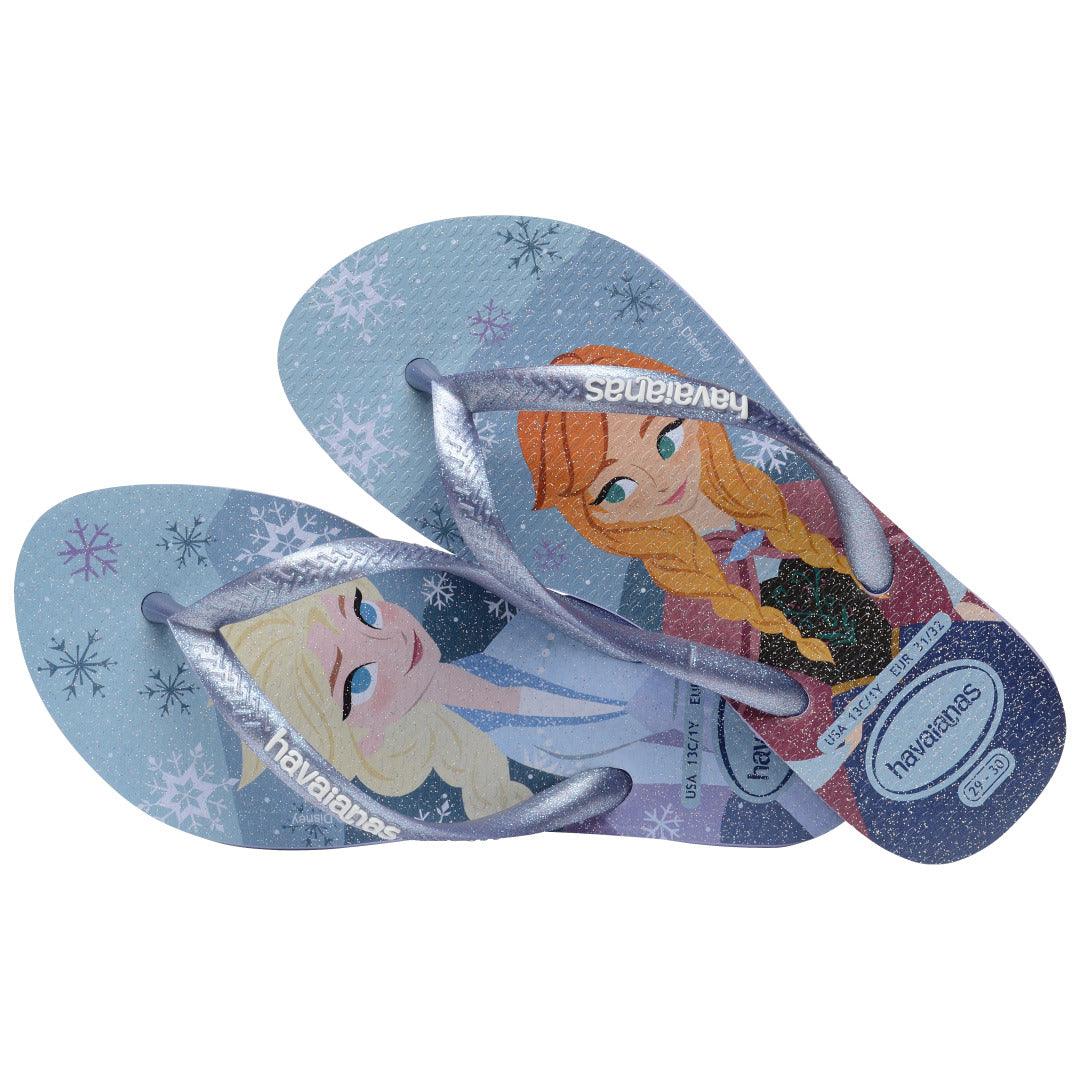 Chinelo Havaianas Infantil Slim Frozen Lilás - Image 4