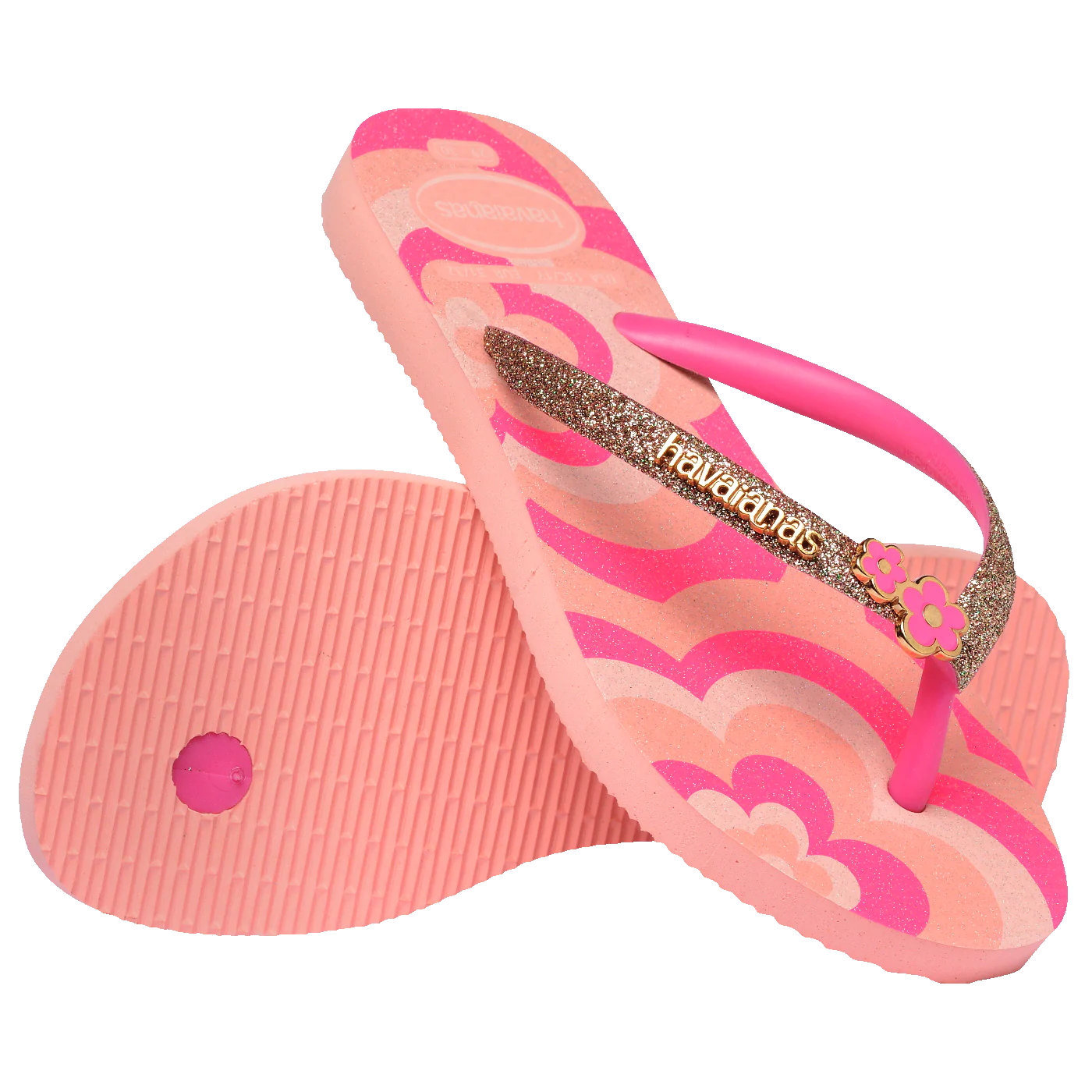 Chinelo Havaianas Infantil Slim Glitter II - Image 4