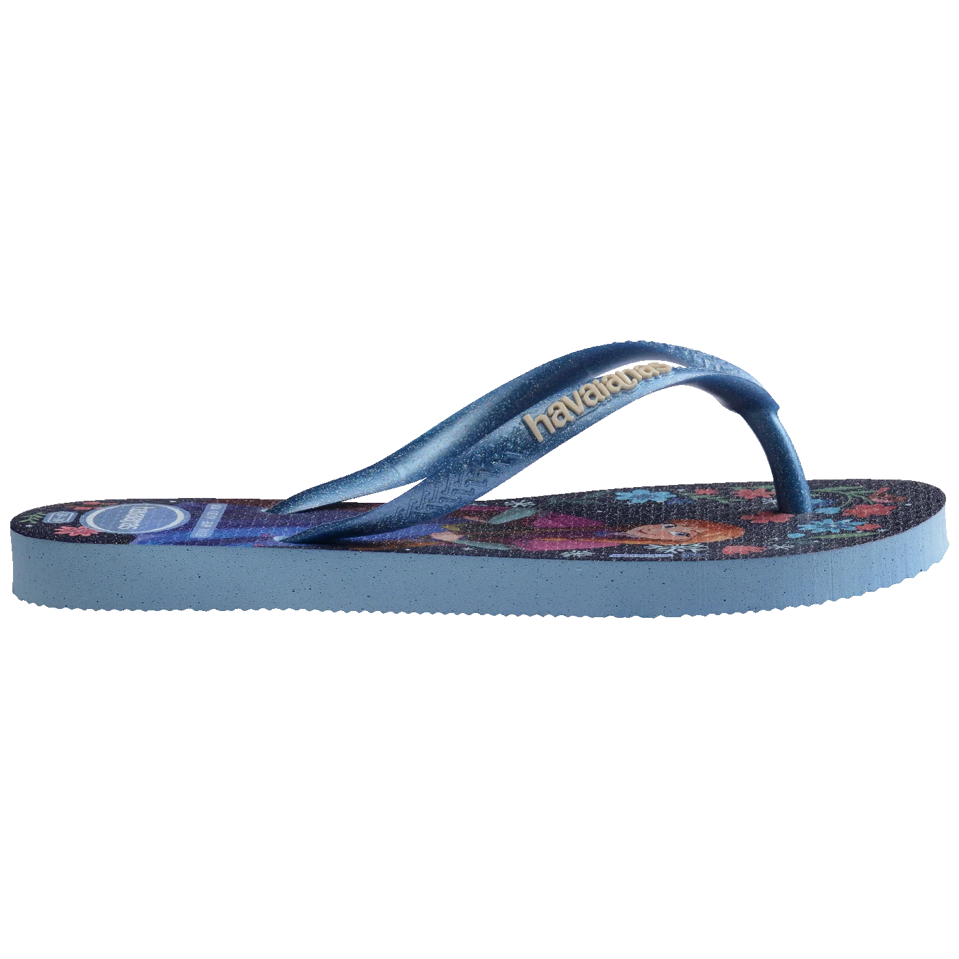 Chinelo Havaianas Infantil Slim Princesas Frozen - Image 3