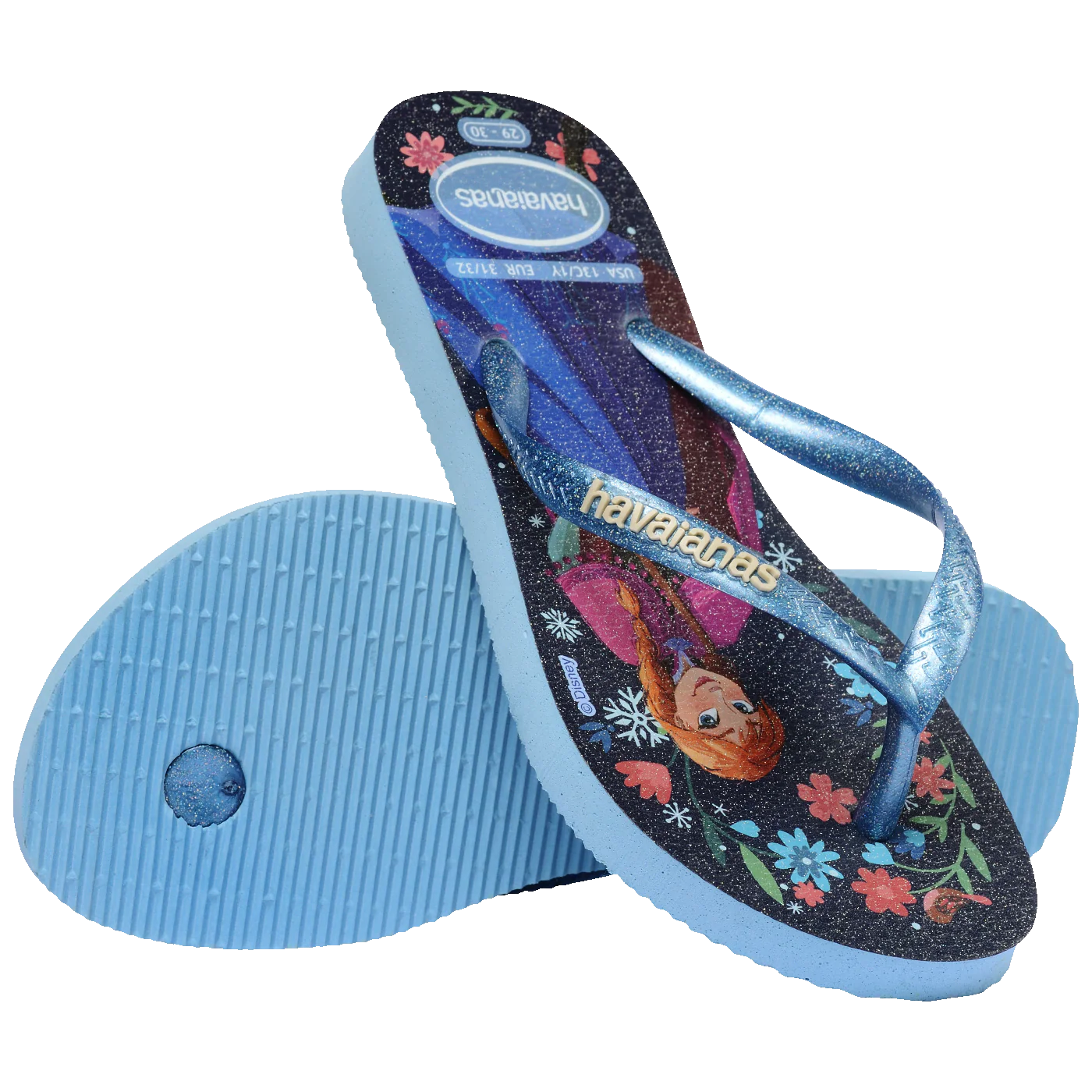 Chinelo Havaianas Infantil Slim Princesas Frozen - Image 4
