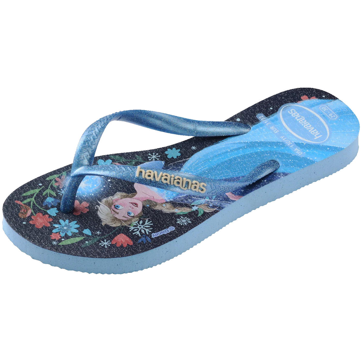 Chinelo Havaianas Infantil Slim Princesas Frozen - Image 6