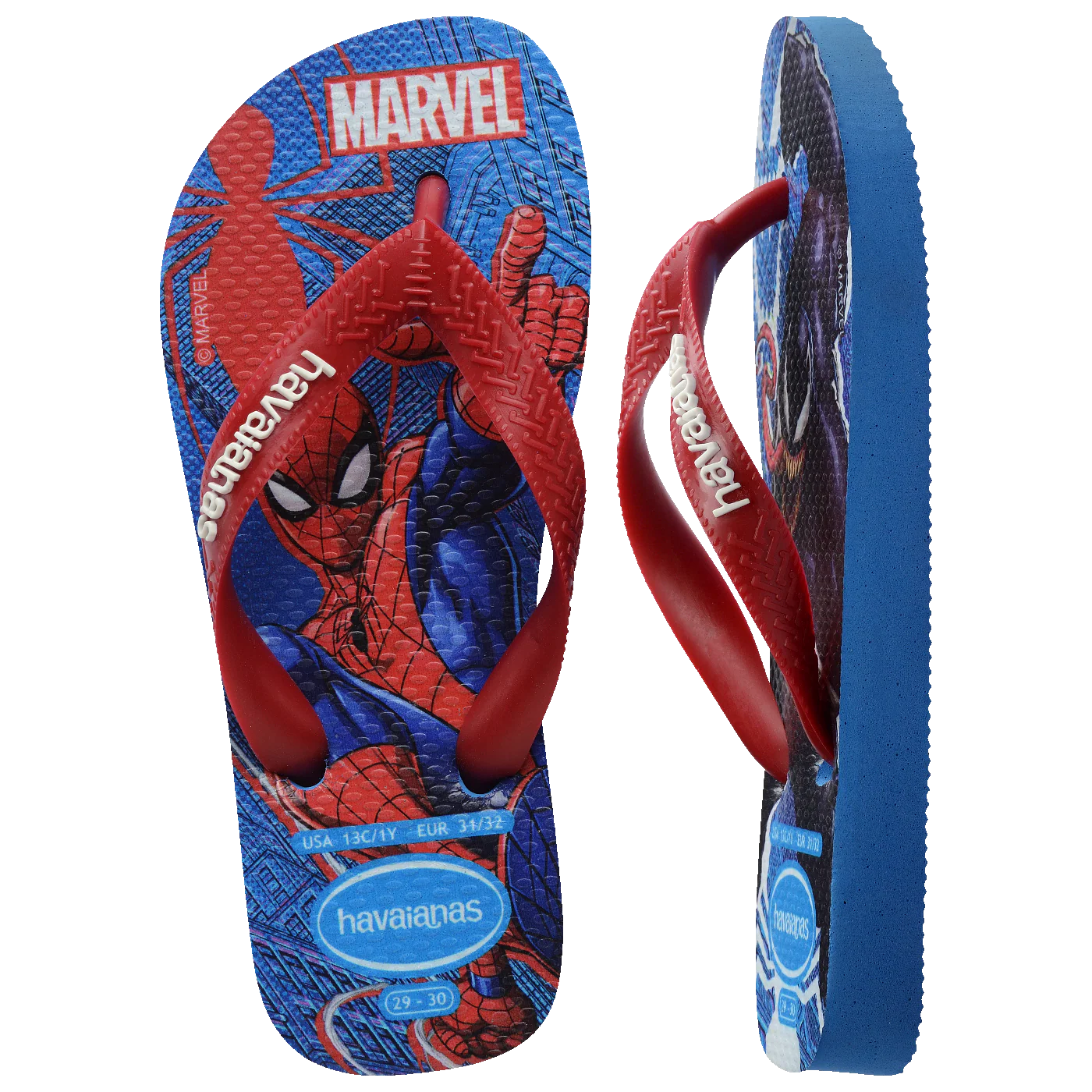 Chinelo Havaianas Infantil Top Marvel II Homem Aranha - Image 6