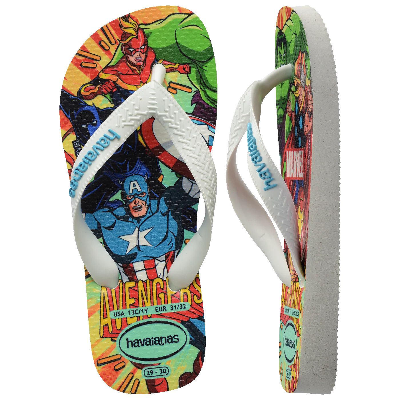 Chinelo Havaianas Infantil Top Marvel II Vingadores - Image 6