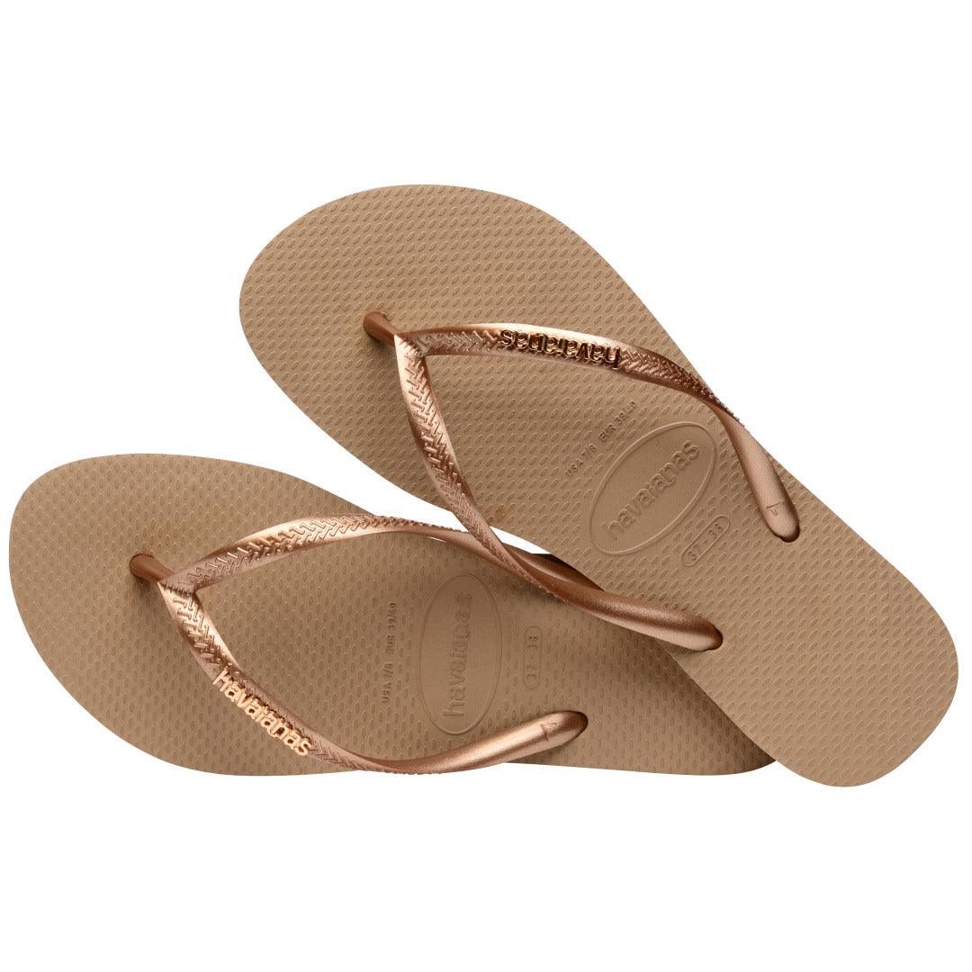 Chinelo Havaianas Slim Logo Metallic - Image 4