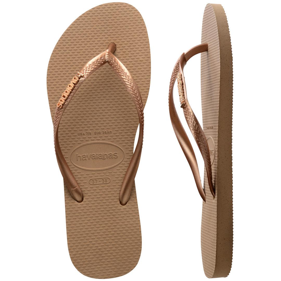Chinelo Havaianas Slim Logo Metallic - Image 5