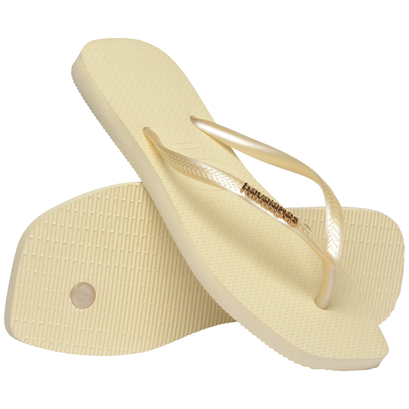 Chinelo Havaianas Slim Square Logo Metallic - Image 5