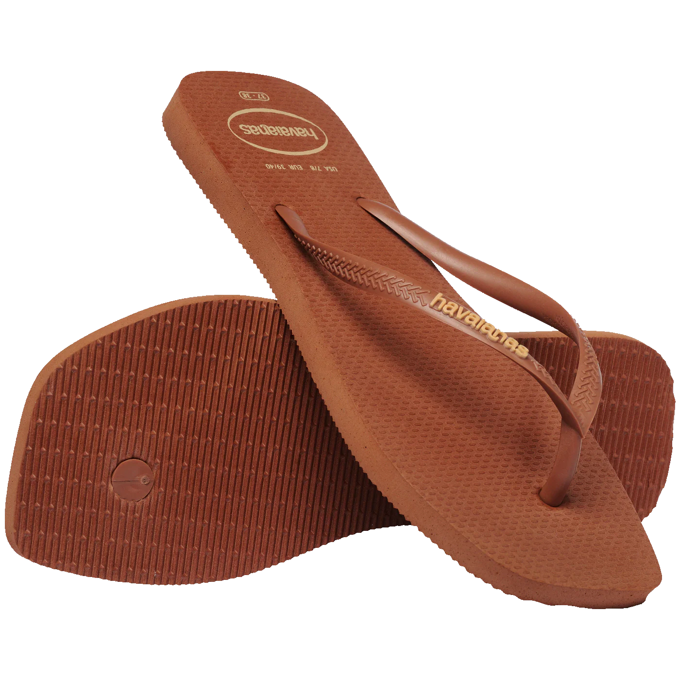 Chinelo Havaianas Slim Square Logo Pop Up - Image 4